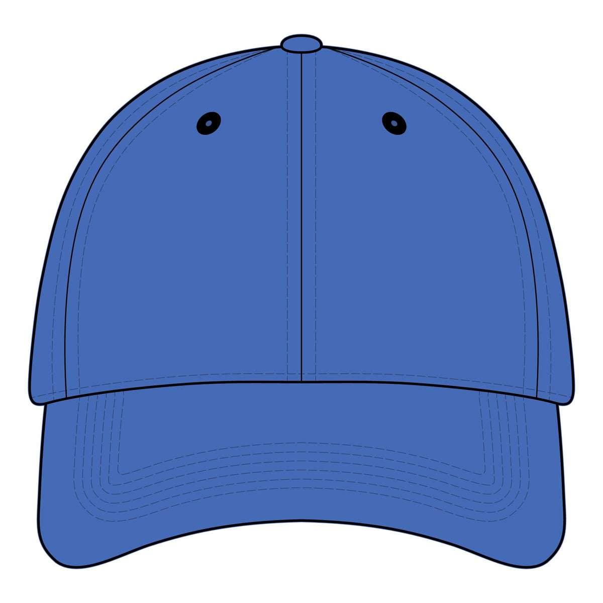 The SCIF Skull "Solid White" Embroidered Strapback