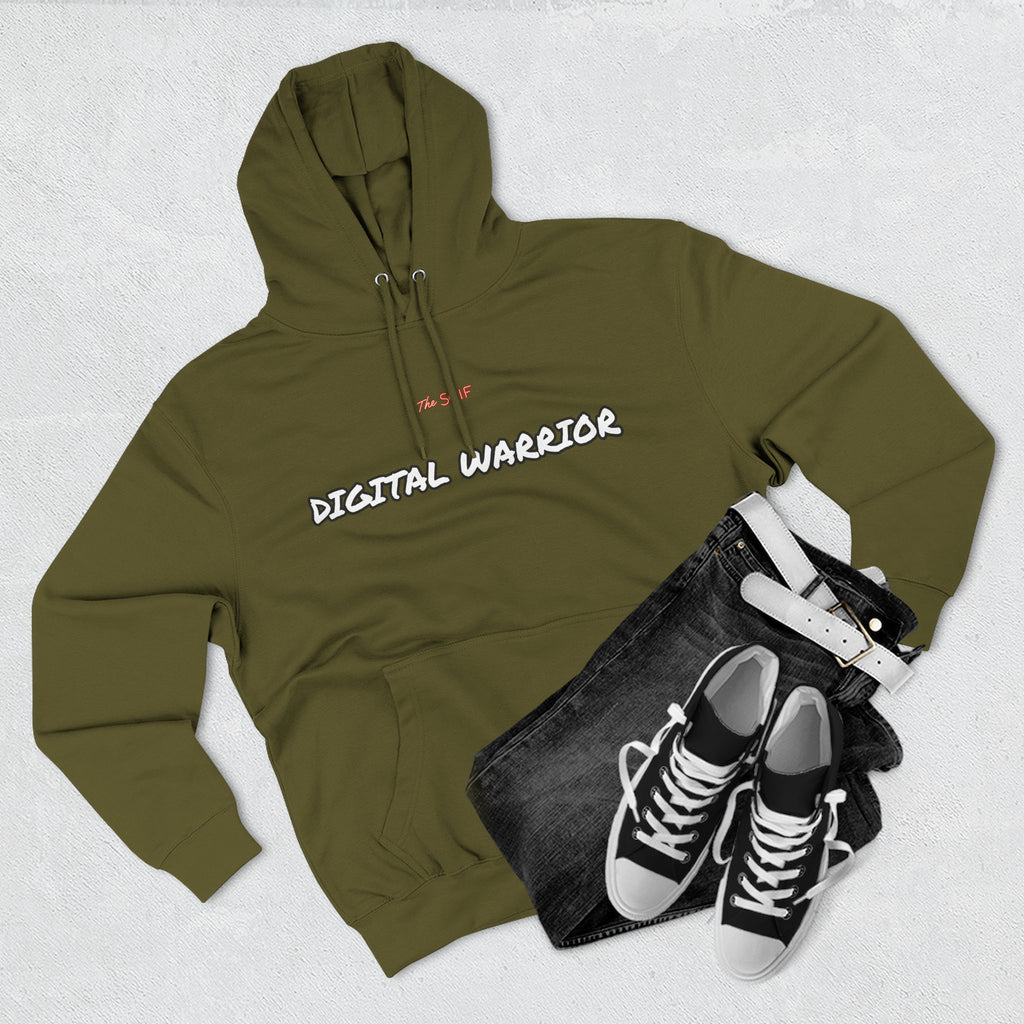 The SCIF "Digital Warrior" Hoodie with "Truth Is The Most Effective Weapon" Back Quote