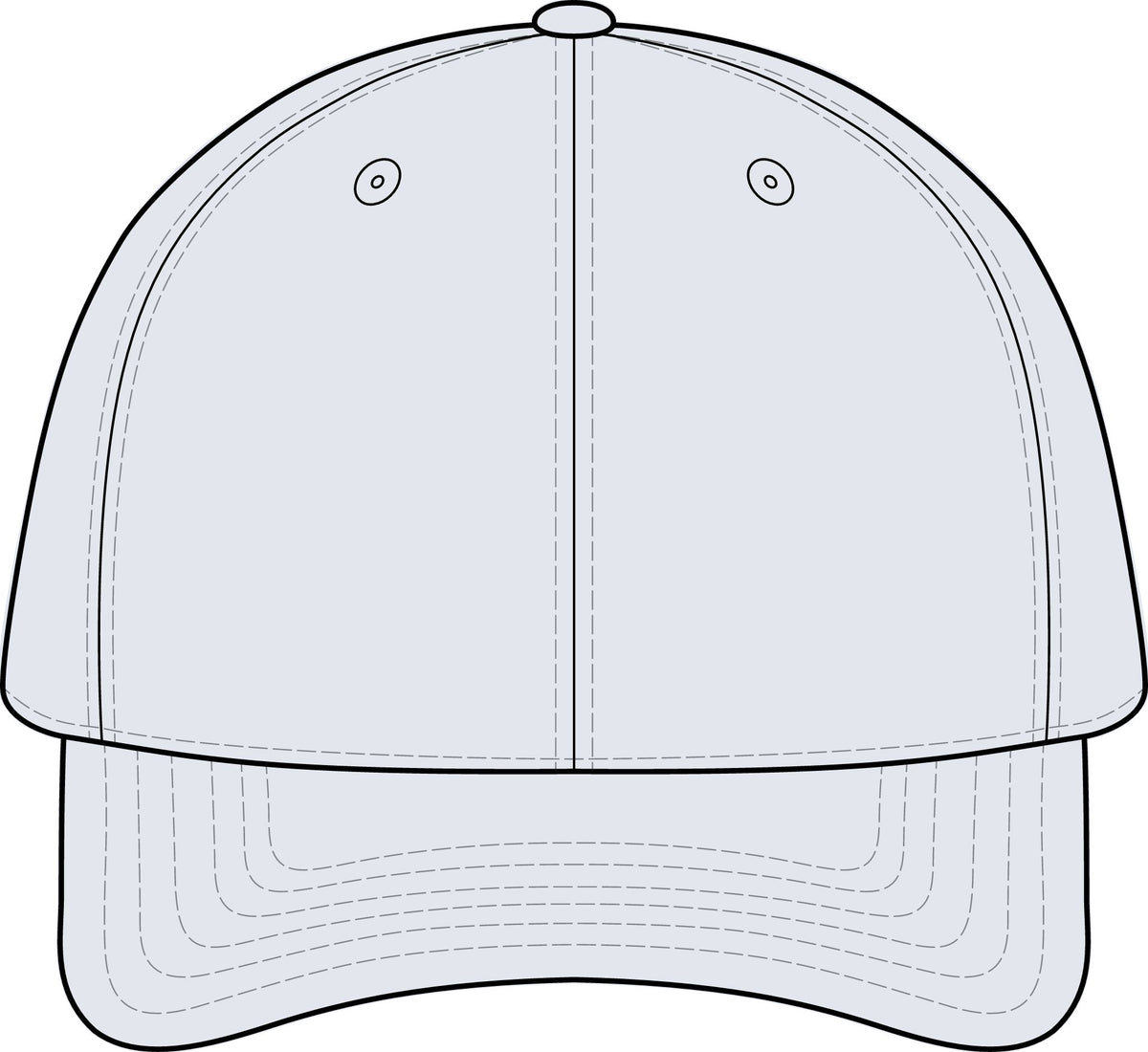 The SCIF Skull logo Snapback hat