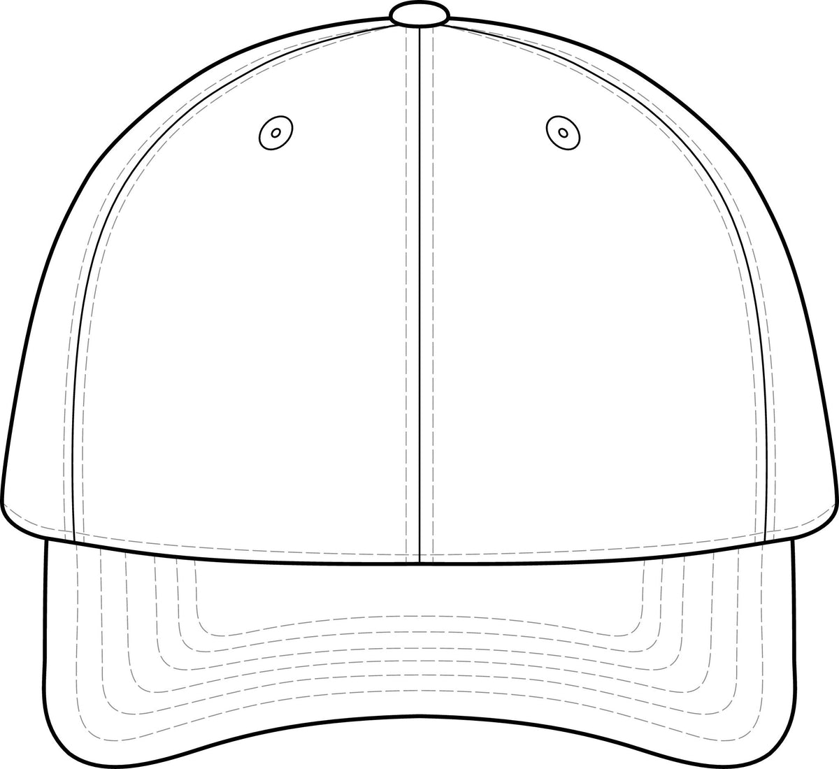 The SCIF Skull logo Snapback hat