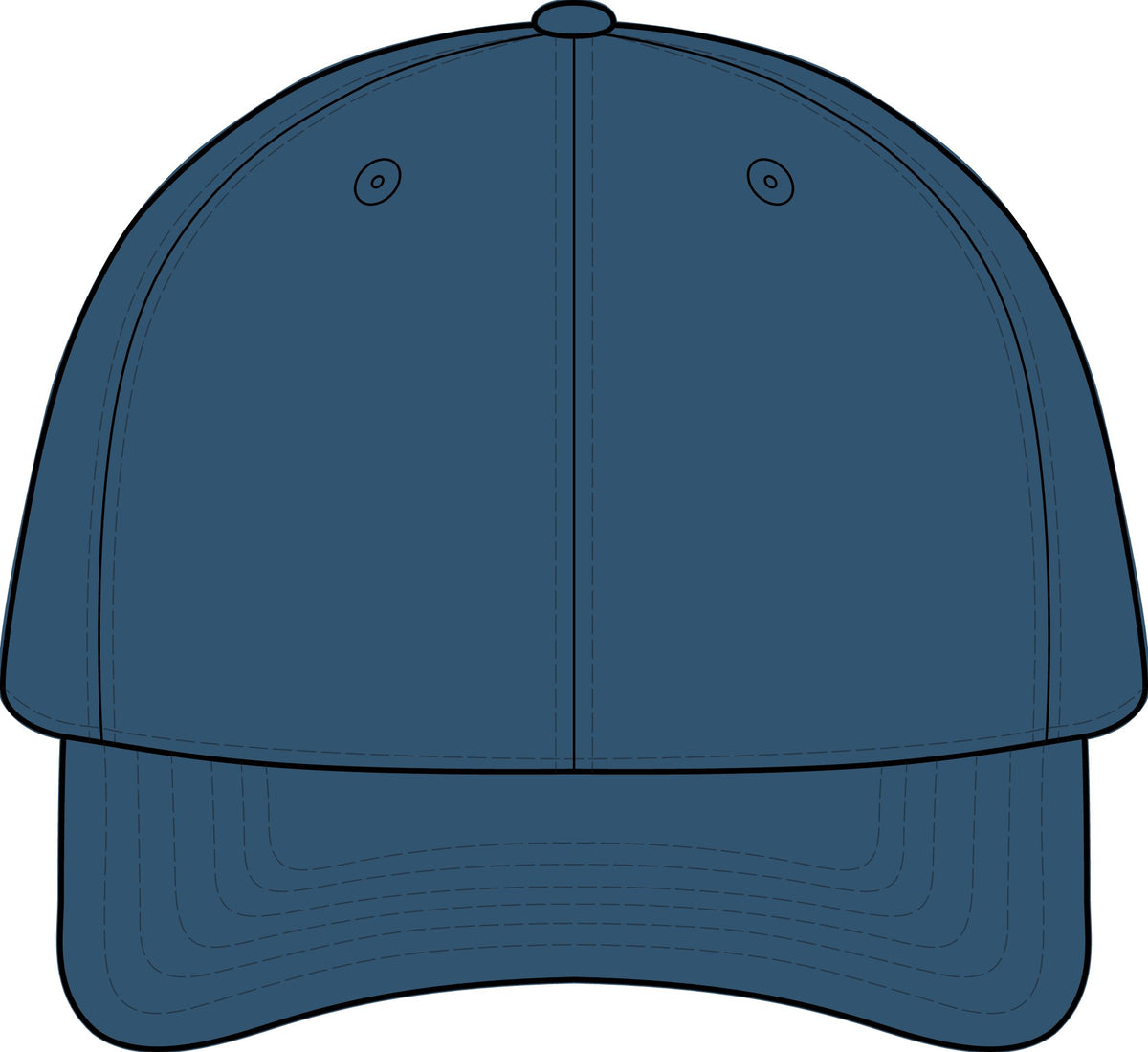 The SCIF Skull logo Snapback hat