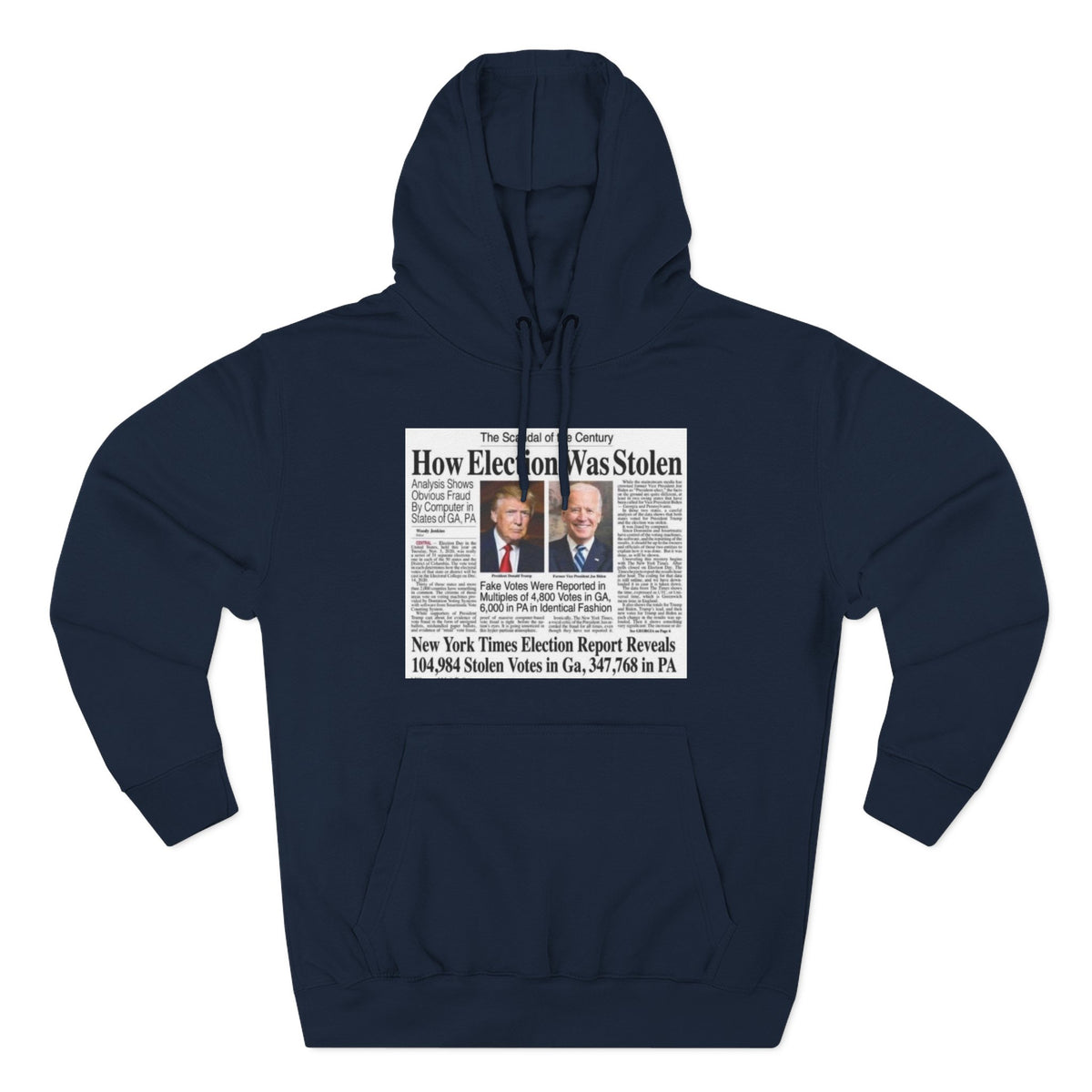 2020 Stolen Election Hoodie