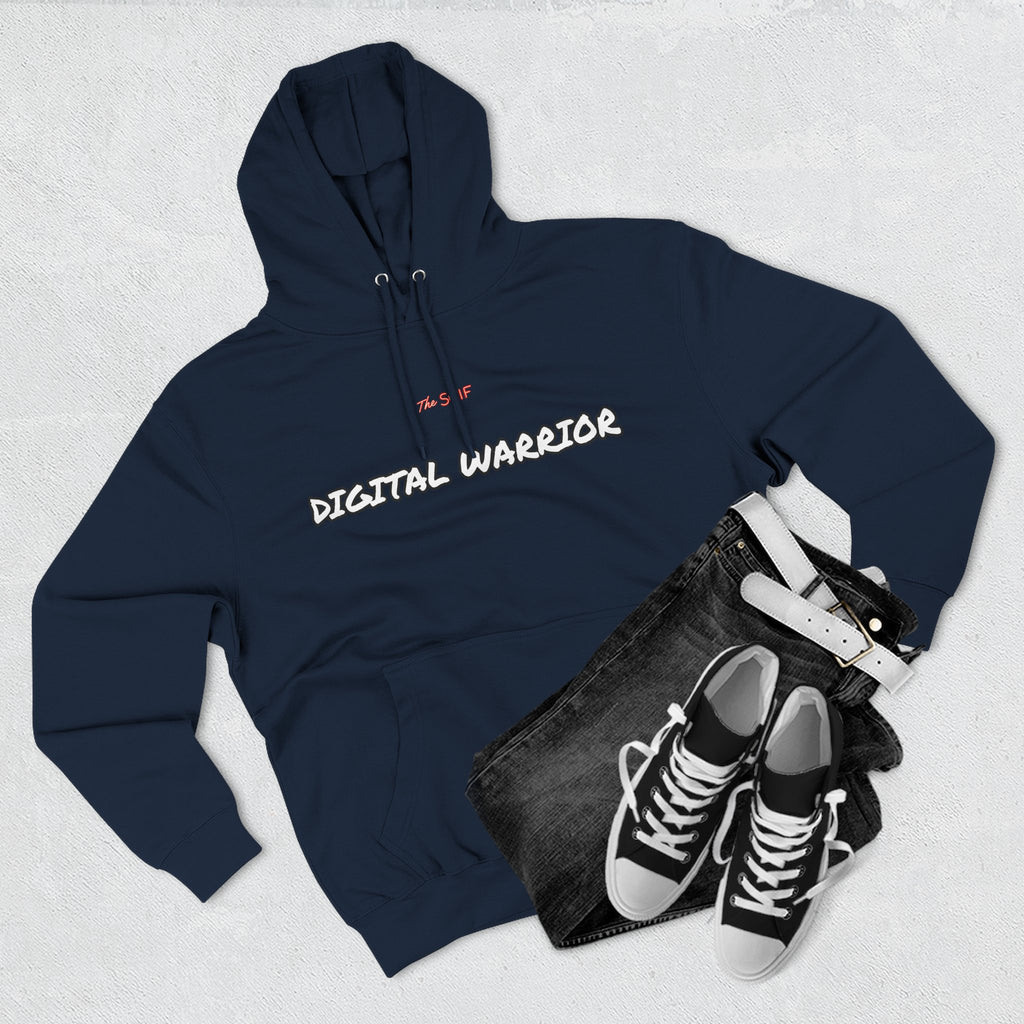 The SCIF "Digital Warrior" Hoodie with "Truth Is The Most Effective Weapon" Back Quote