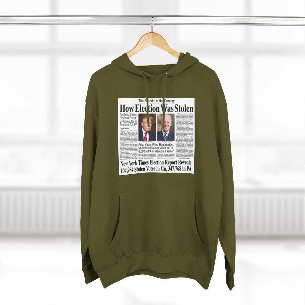 2020 Stolen Election Hoodie