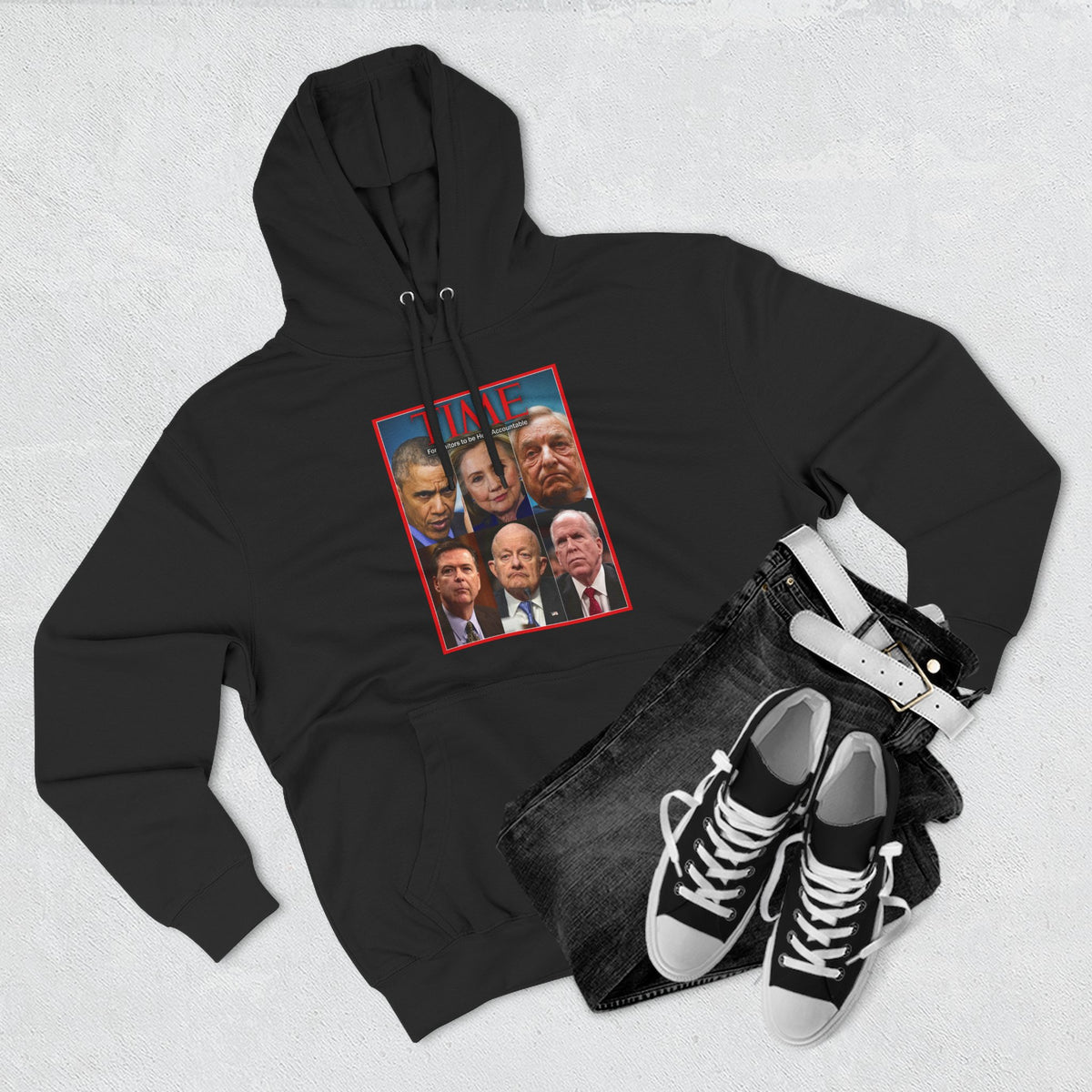 The SCIF Political Traitors Collage Fleece Hoodie