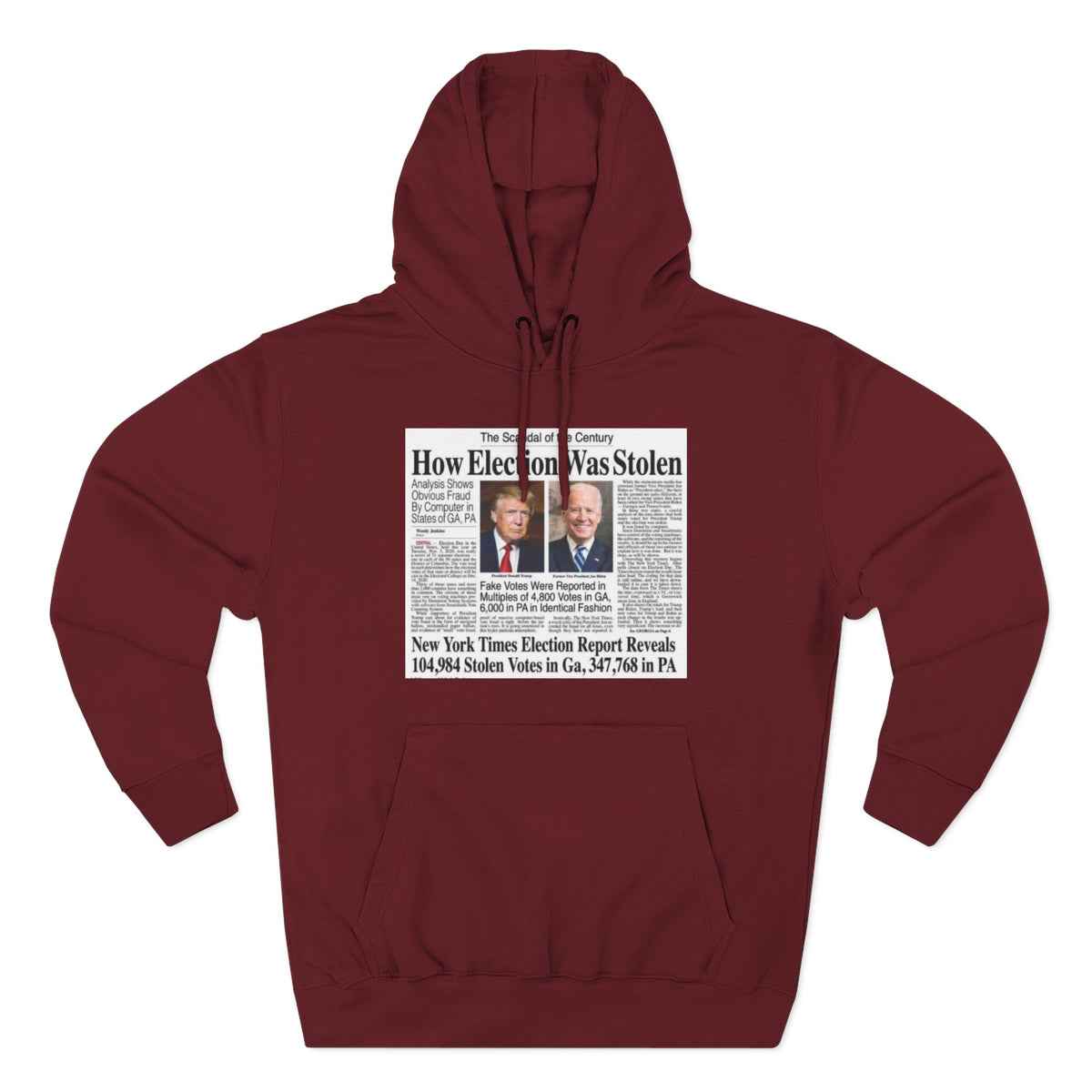 2020 Stolen Election Hoodie