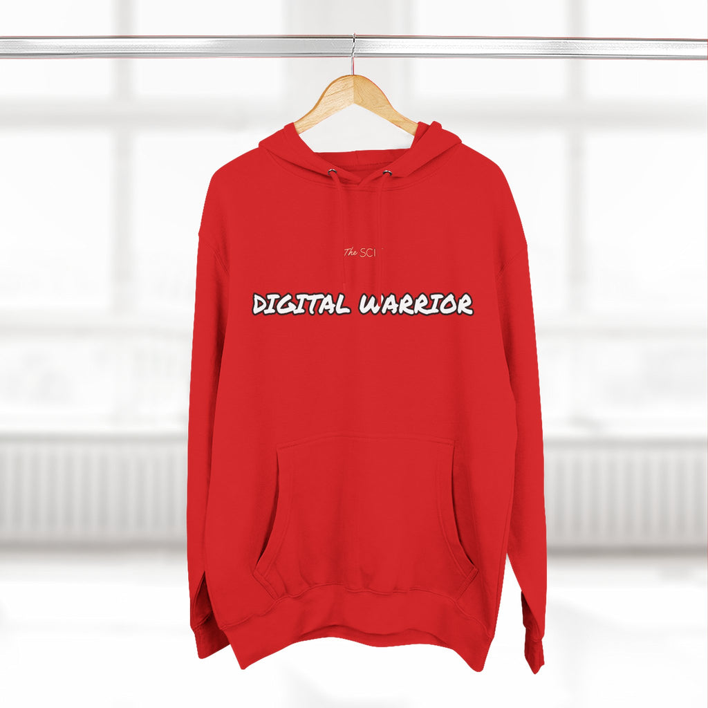 The SCIF "Digital Warrior" Hoodie with "Truth Is The Most Effective Weapon" Back Quote