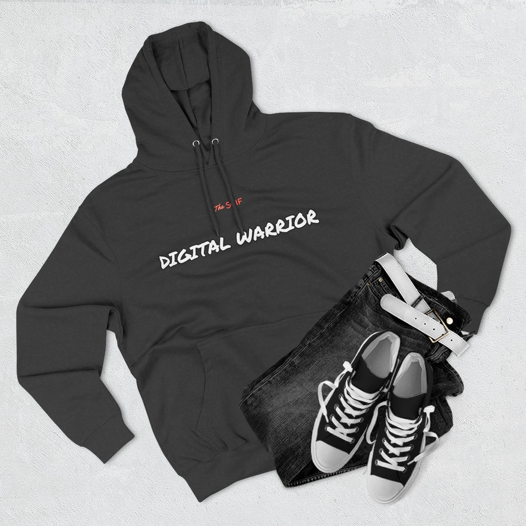 The SCIF "Digital Warrior" Hoodie with "Truth Is The Most Effective Weapon" Back Quote
