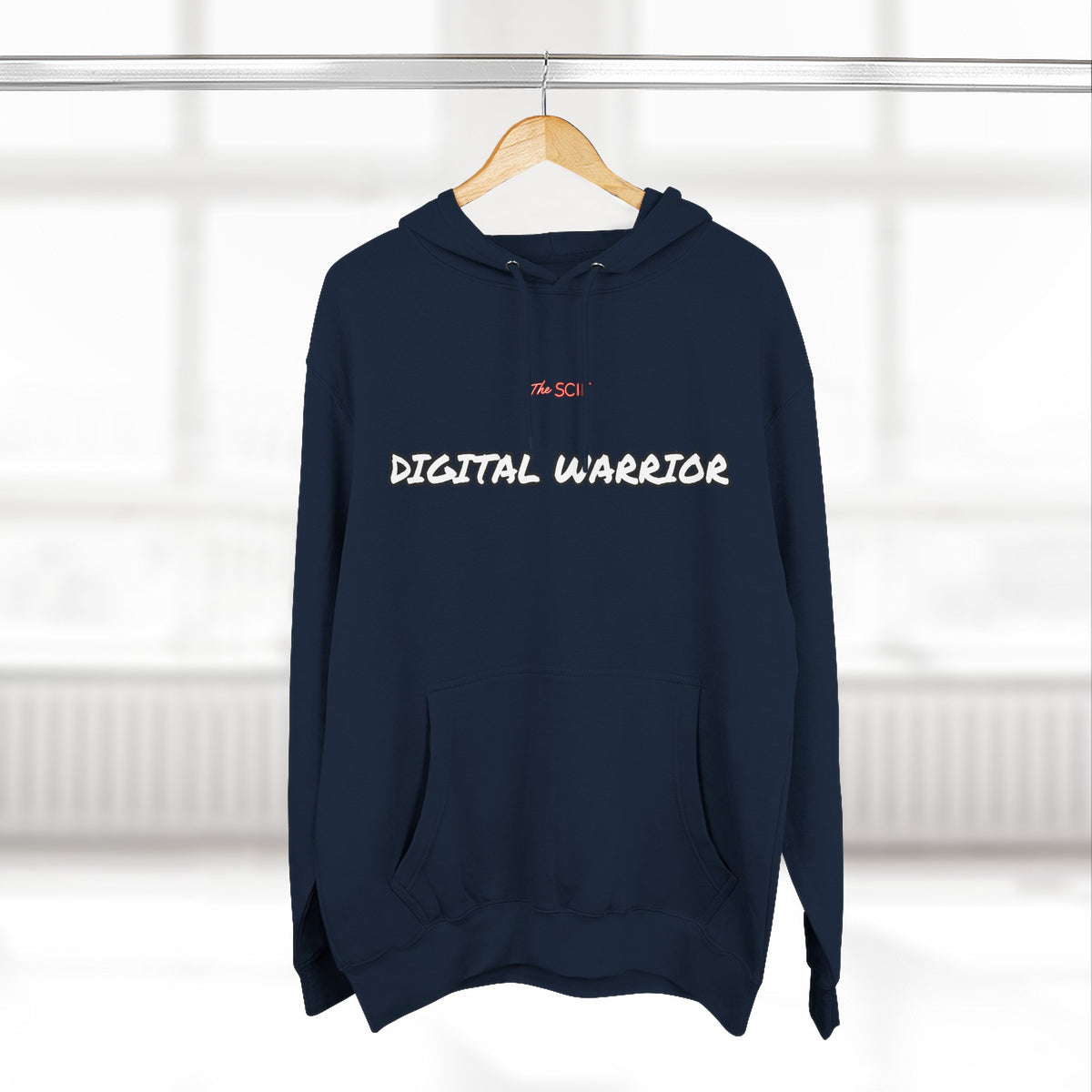 The SCIF "Digital Warrior" Hoodie with "Truth Is The Most Effective Weapon" Back Quote