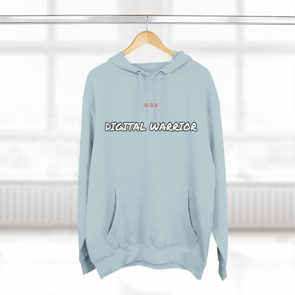 The SCIF "Digital Warrior" Hoodie with "Truth Is The Most Effective Weapon" Back Quote