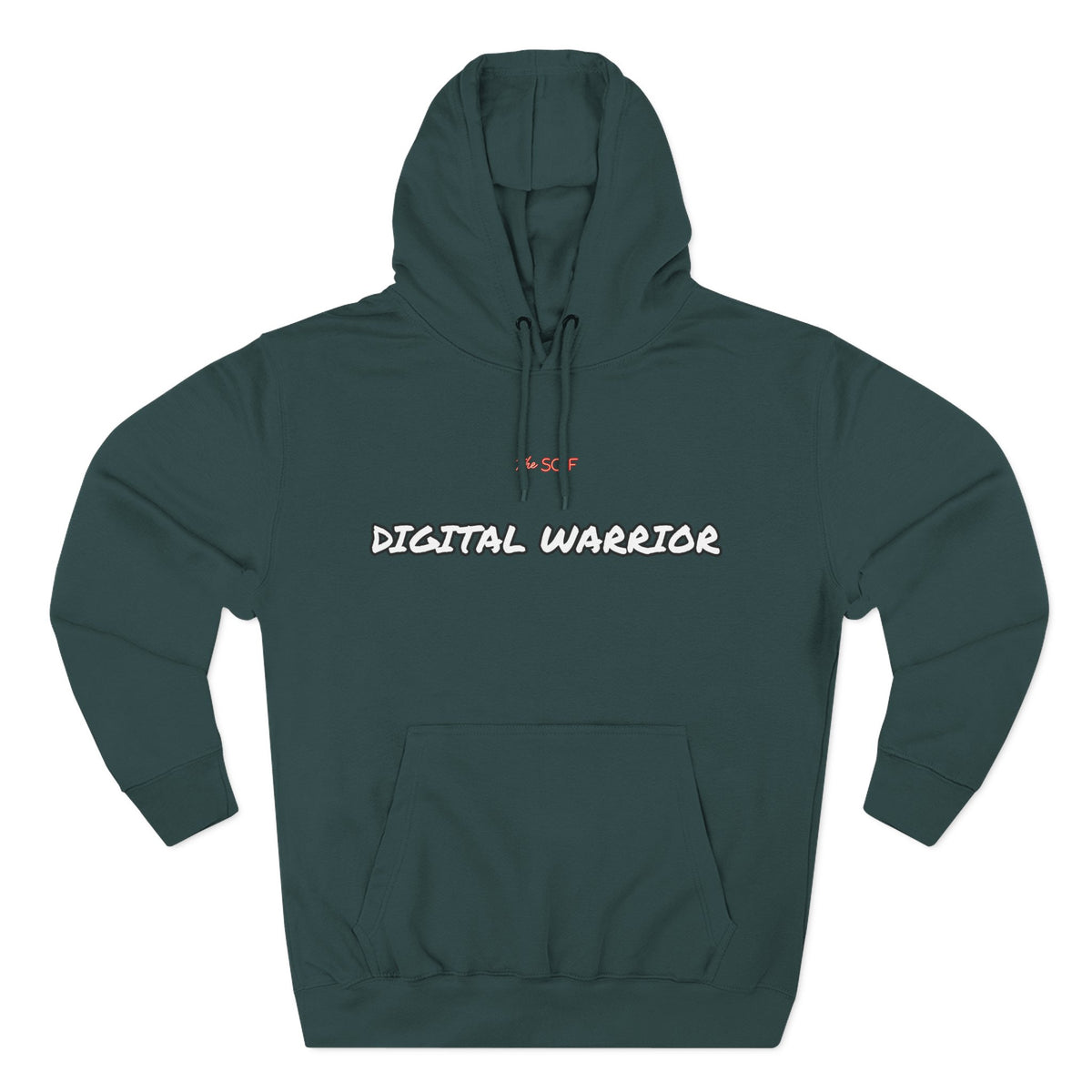 The SCIF "Digital Warrior" Hoodie with "Truth Is The Most Effective Weapon" Back Quote