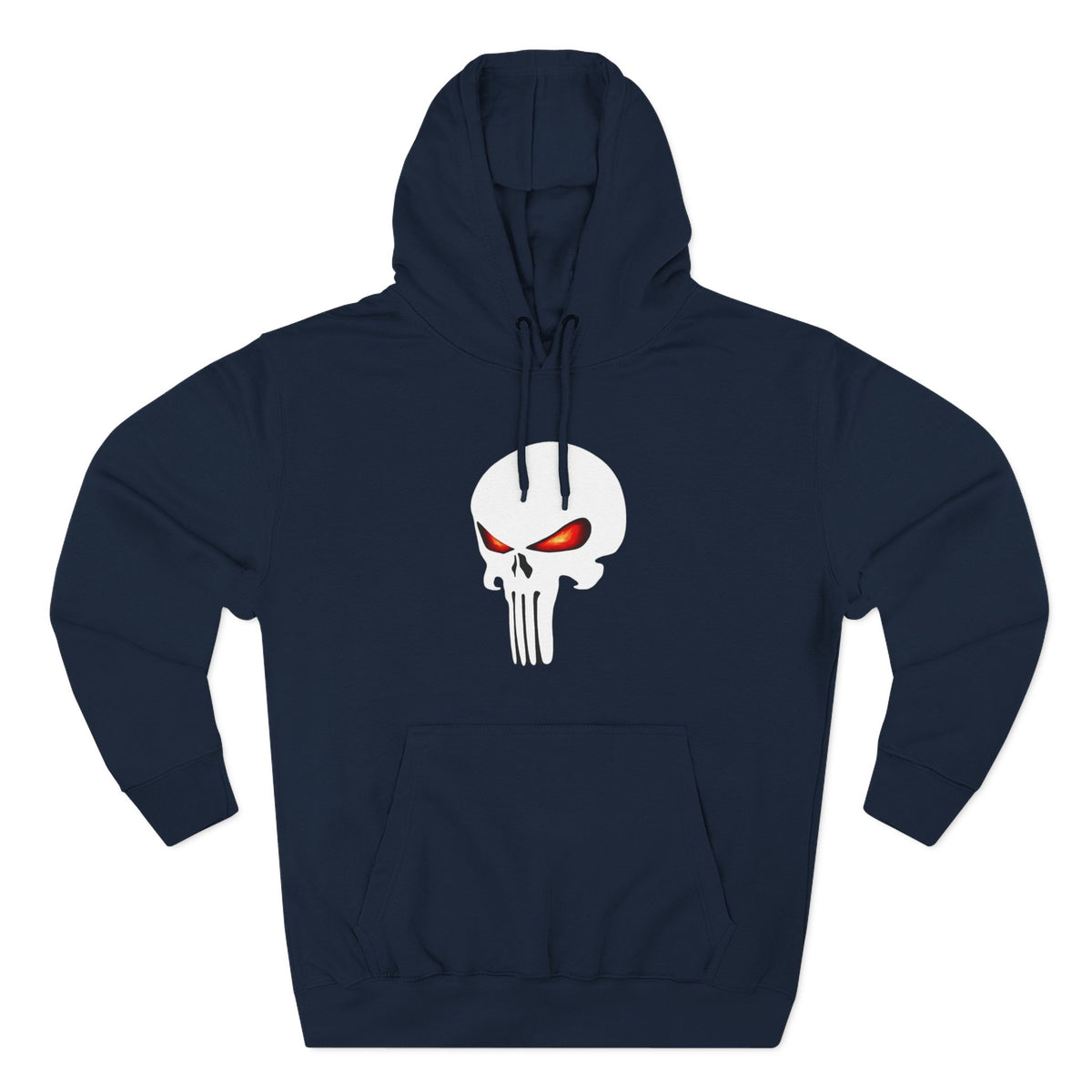 The SCIF Skull "Solid White," Back Quote "Truth Is the Most Effective Weapon," Hoodie