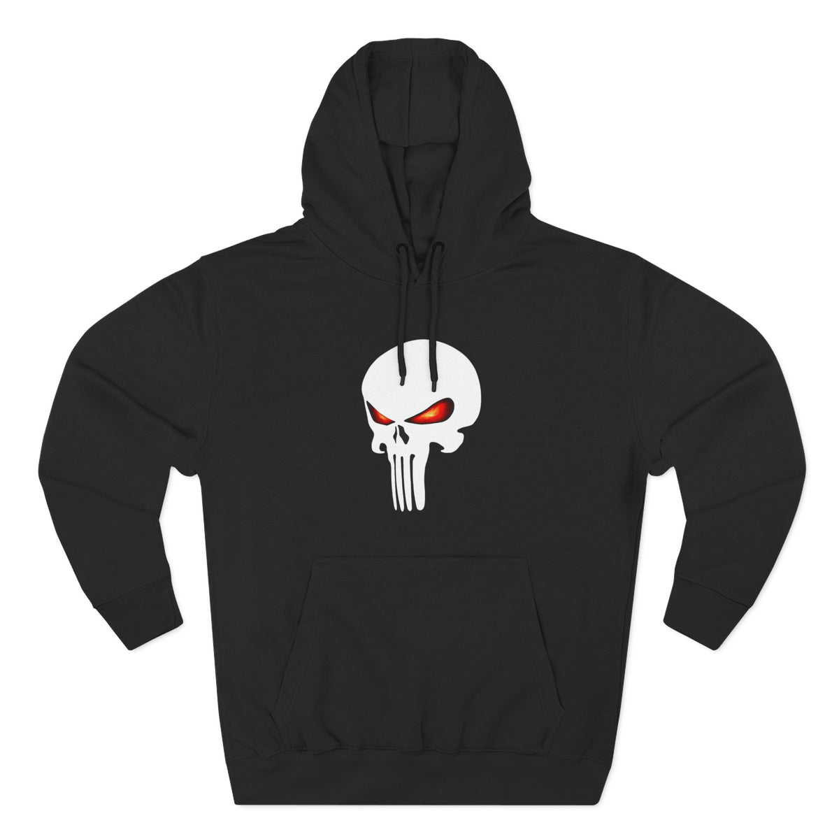 The SCIF Skull "Solid White," Back Quote "Truth Is the Most Effective Weapon," Hoodie