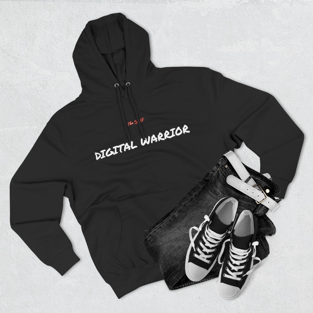 The SCIF "Digital Warrior" Hoodie with "Truth Is The Most Effective Weapon" Back Quote
